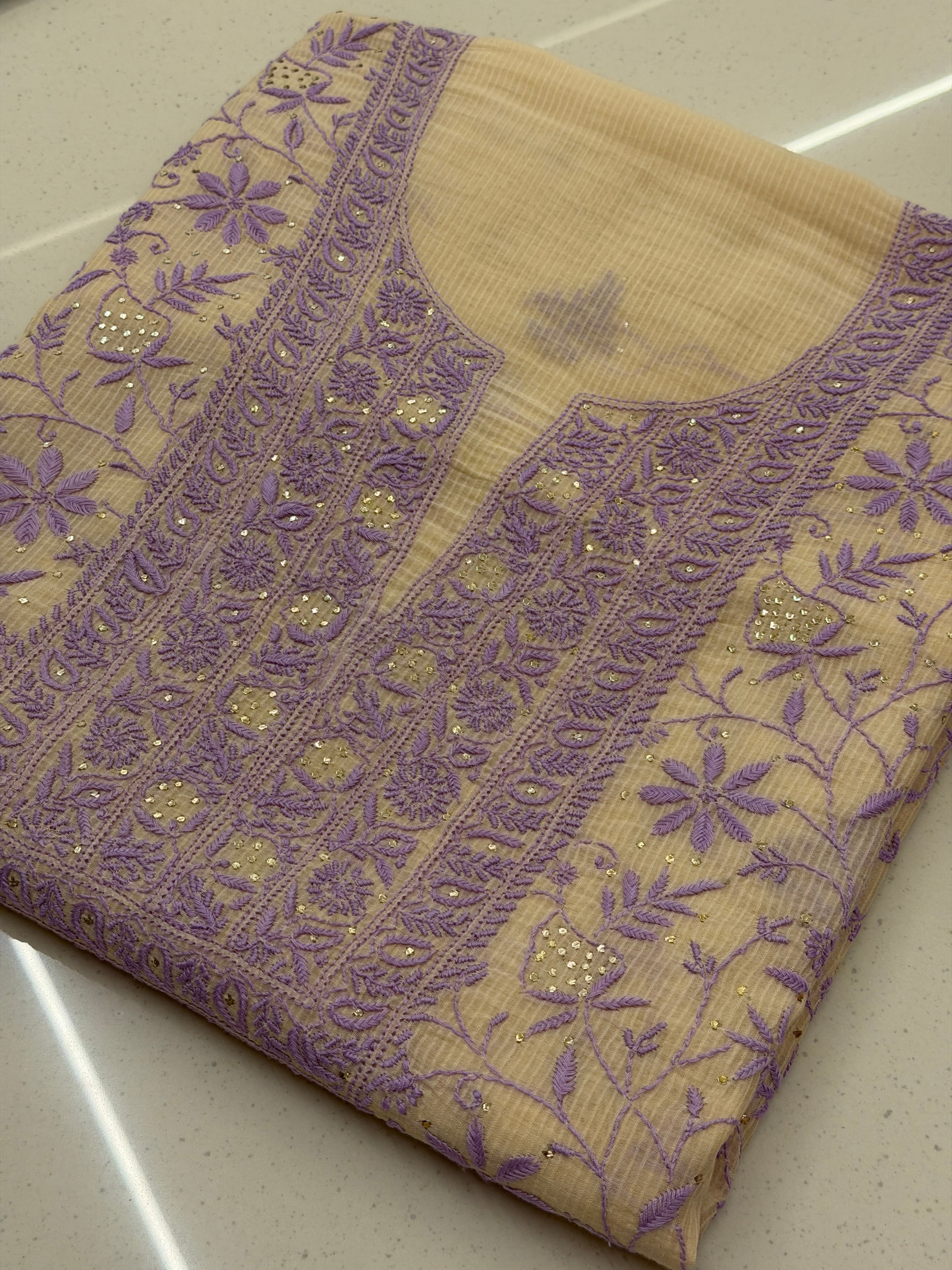 Gulnaar Pastel Chikankari Suit