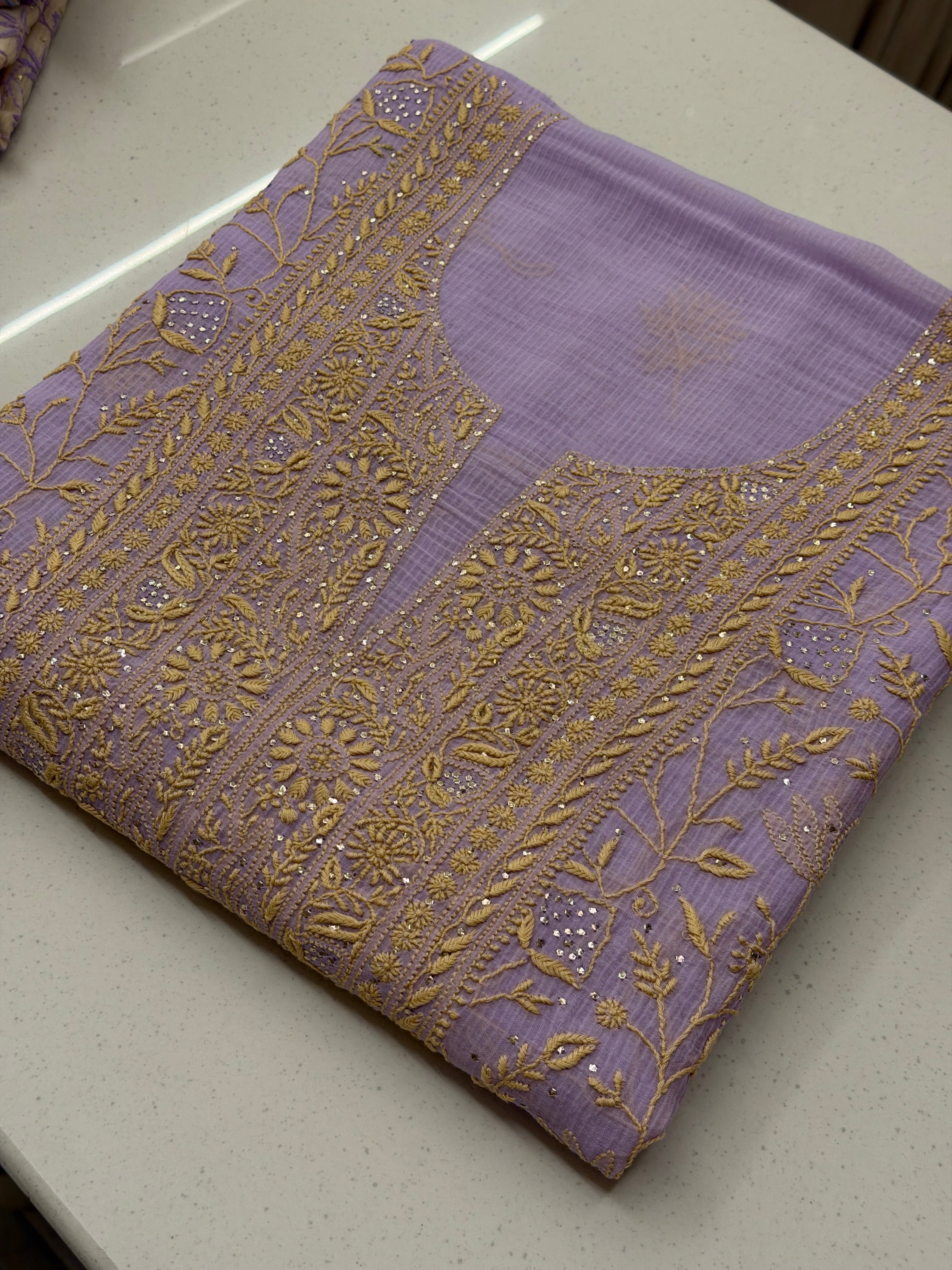 Gulnaar Pastel Chikankari Suit
