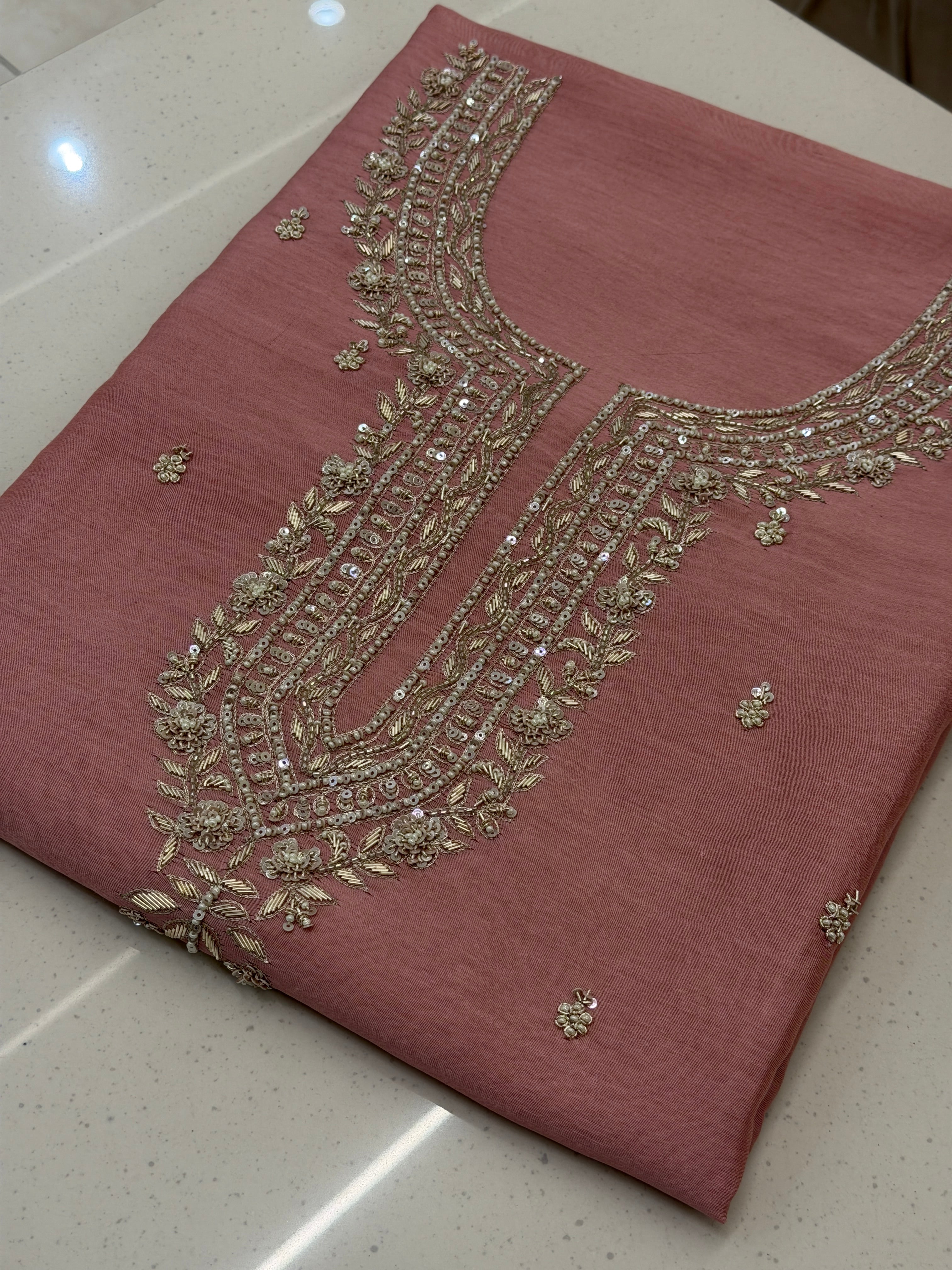 Noor-e-Riwaayat Chanderi Silk Suit Set