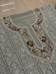Luxury Chikankari Georgette Suit