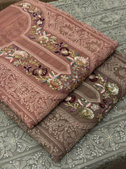 Luxury Chikankari Georgette Suit