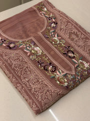 Luxury Chikankari Georgette Suit