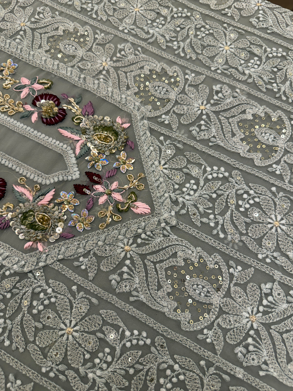 Luxury Chikankari Georgette Suit