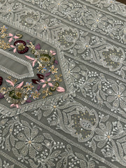 Luxury Chikankari Georgette Suit