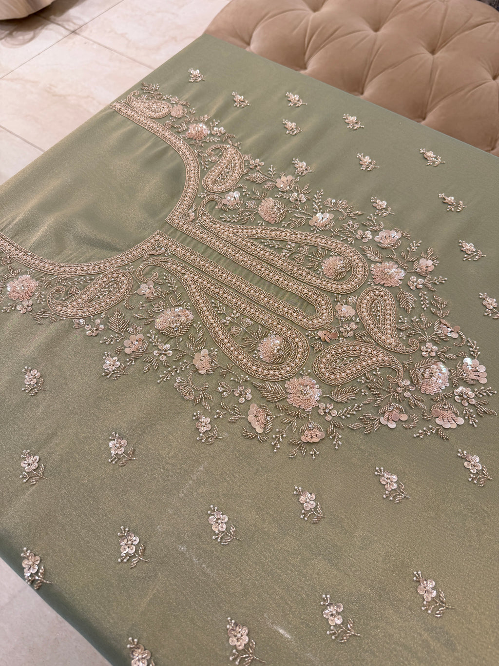 Noor-e-Paisley Premium Tissue Luxury Formal Suit Set
