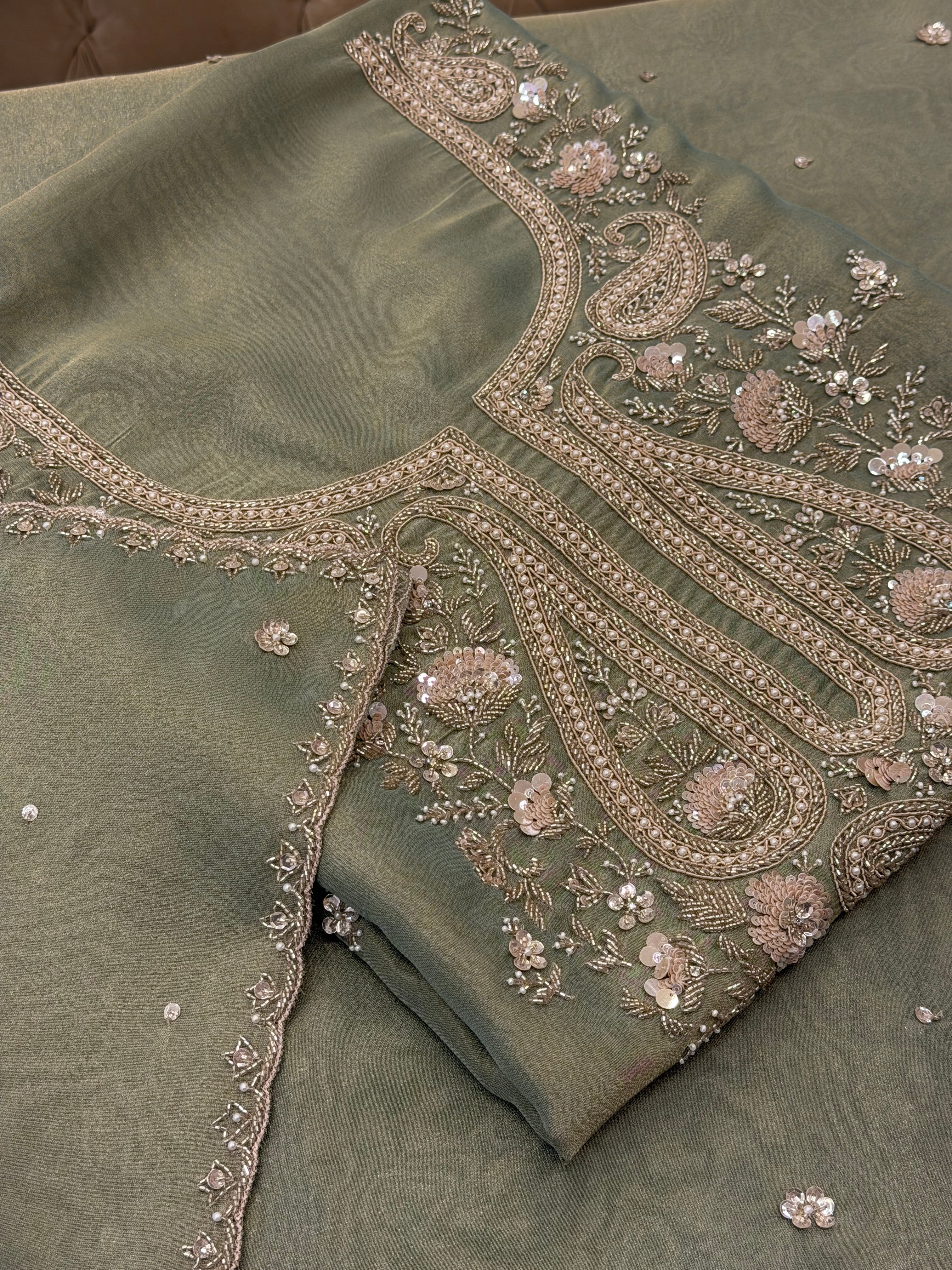 Noor-e-Paisley Premium Tissue Luxury Formal Suit Set