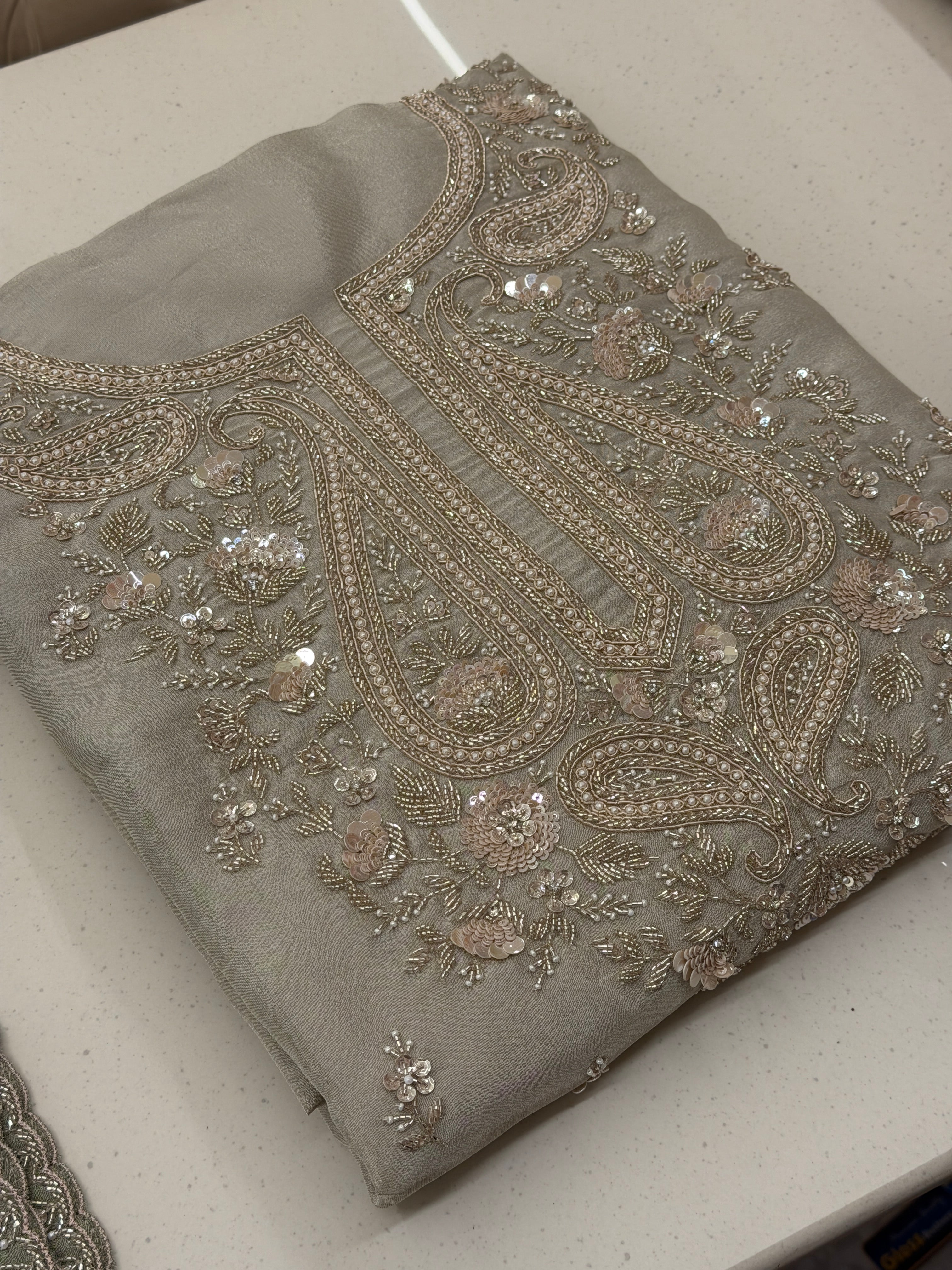 Noor-e-Paisley Premium Tissue Luxury Formal Suit Set
