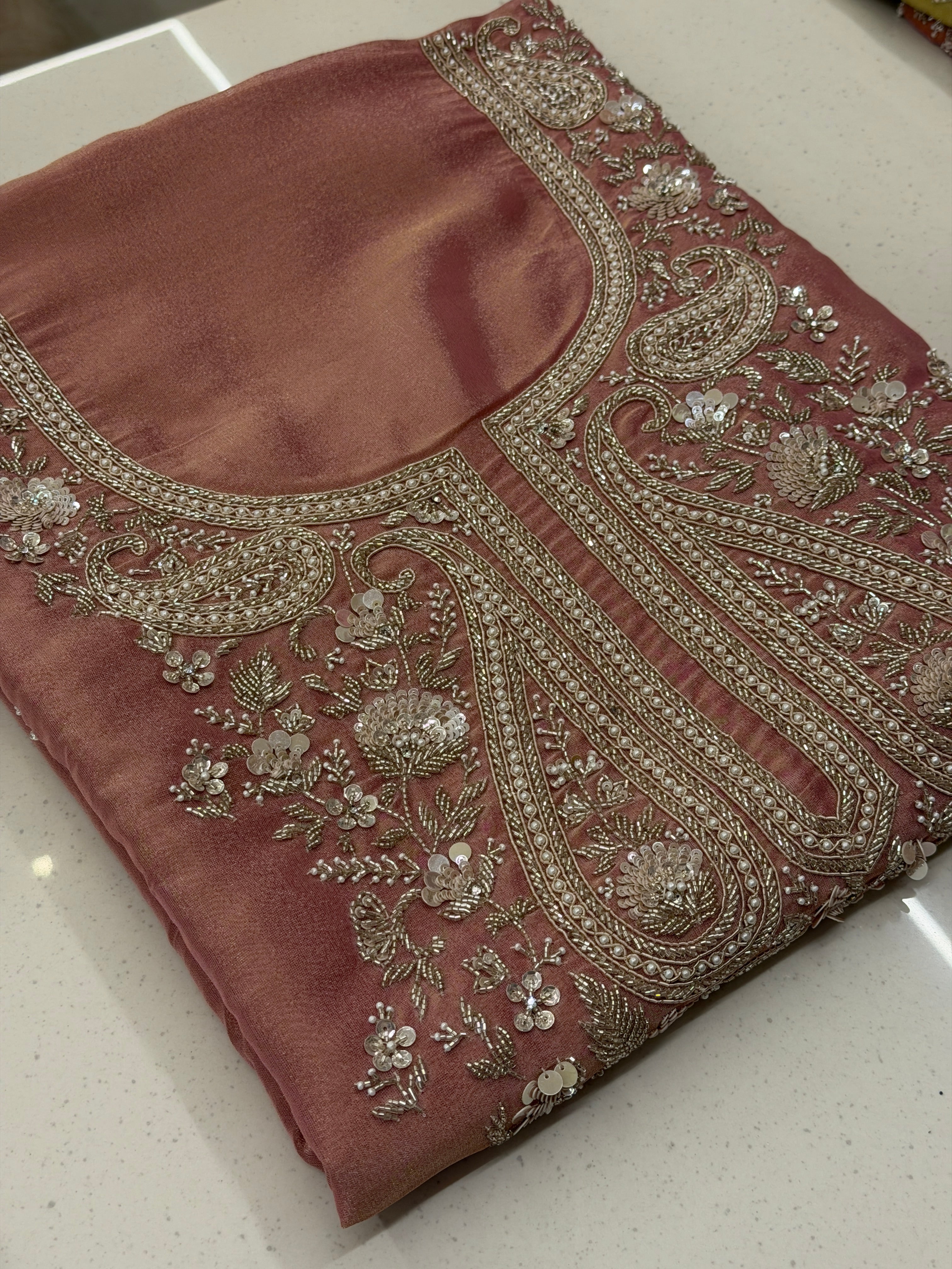 Noor-e-Paisley Premium Tissue Luxury Formal Suit Set