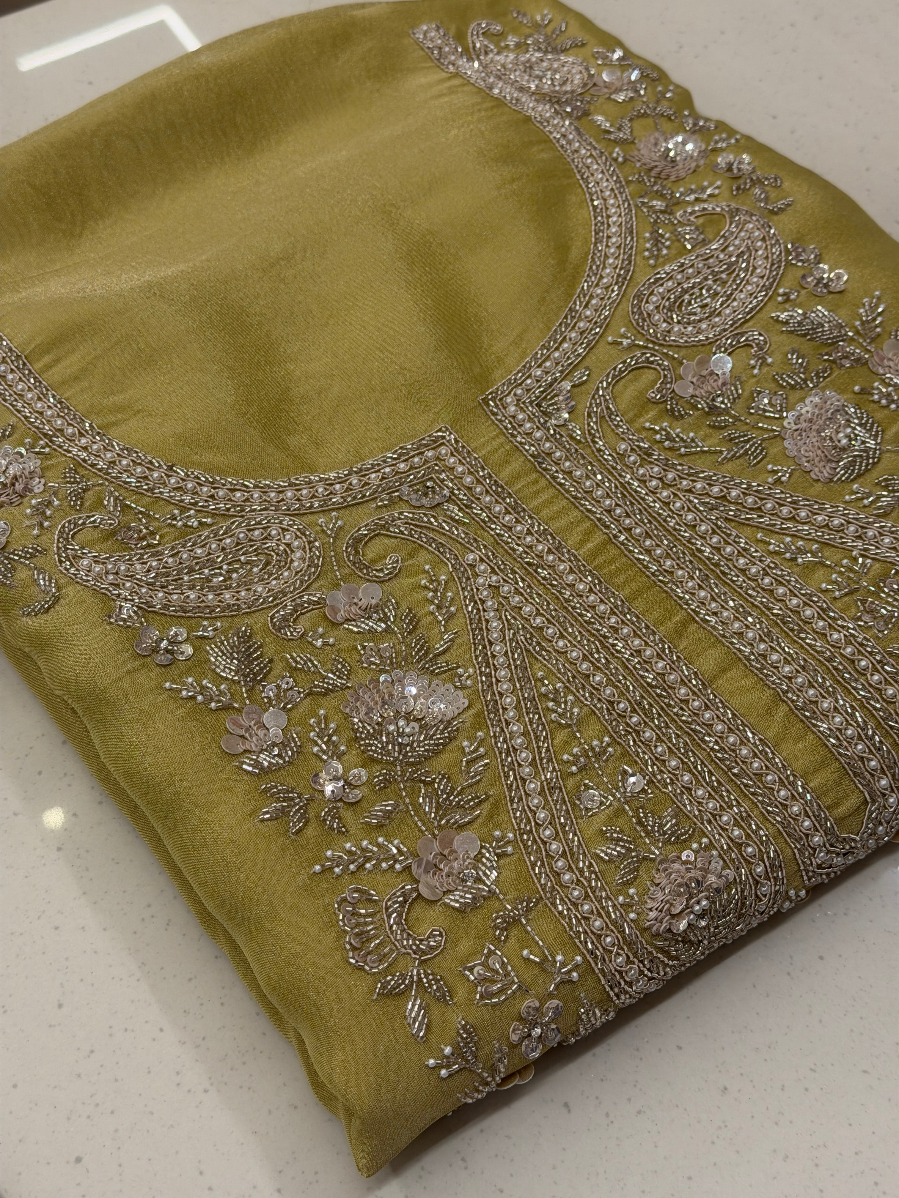 Noor-e-Paisley Premium Tissue Luxury Formal Suit Set