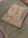 Soft Bloom Handcrafted Tissue Suit