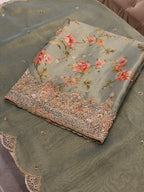 Soft Bloom Handcrafted Tissue Suit