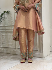 Gul-e-Mehtab Luxury Silk Tissue Suit