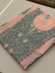 Meher-e-Mushq Pure Mull Chikankari Suit