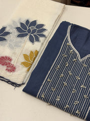 Noor-e-Naqsh Pure Mull Suit Set
