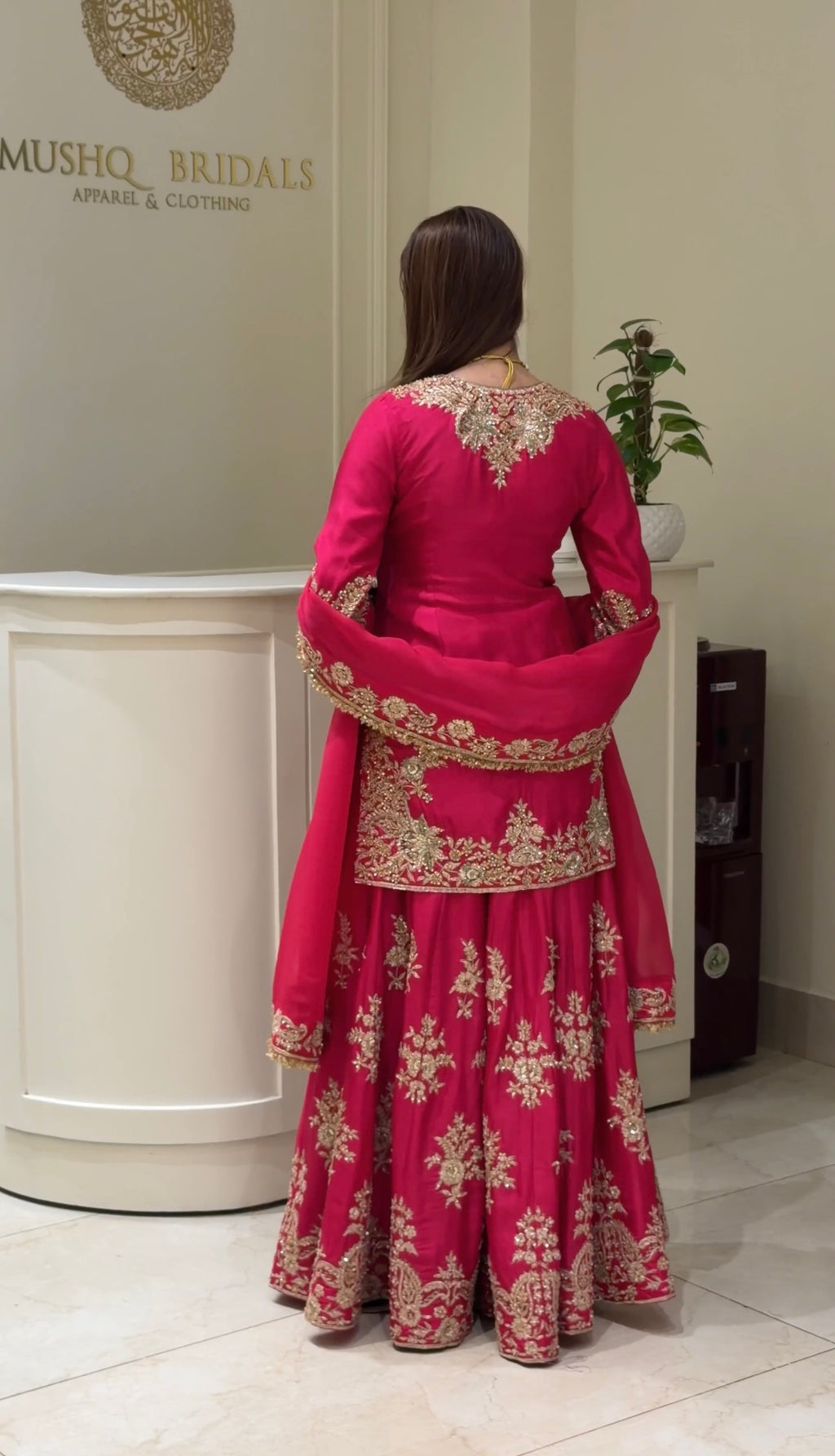 Heavy Zari & Sequins Embroidered Sharara Set
