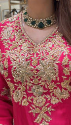 Heavy Zari & Sequins Embroidered Sharara Set