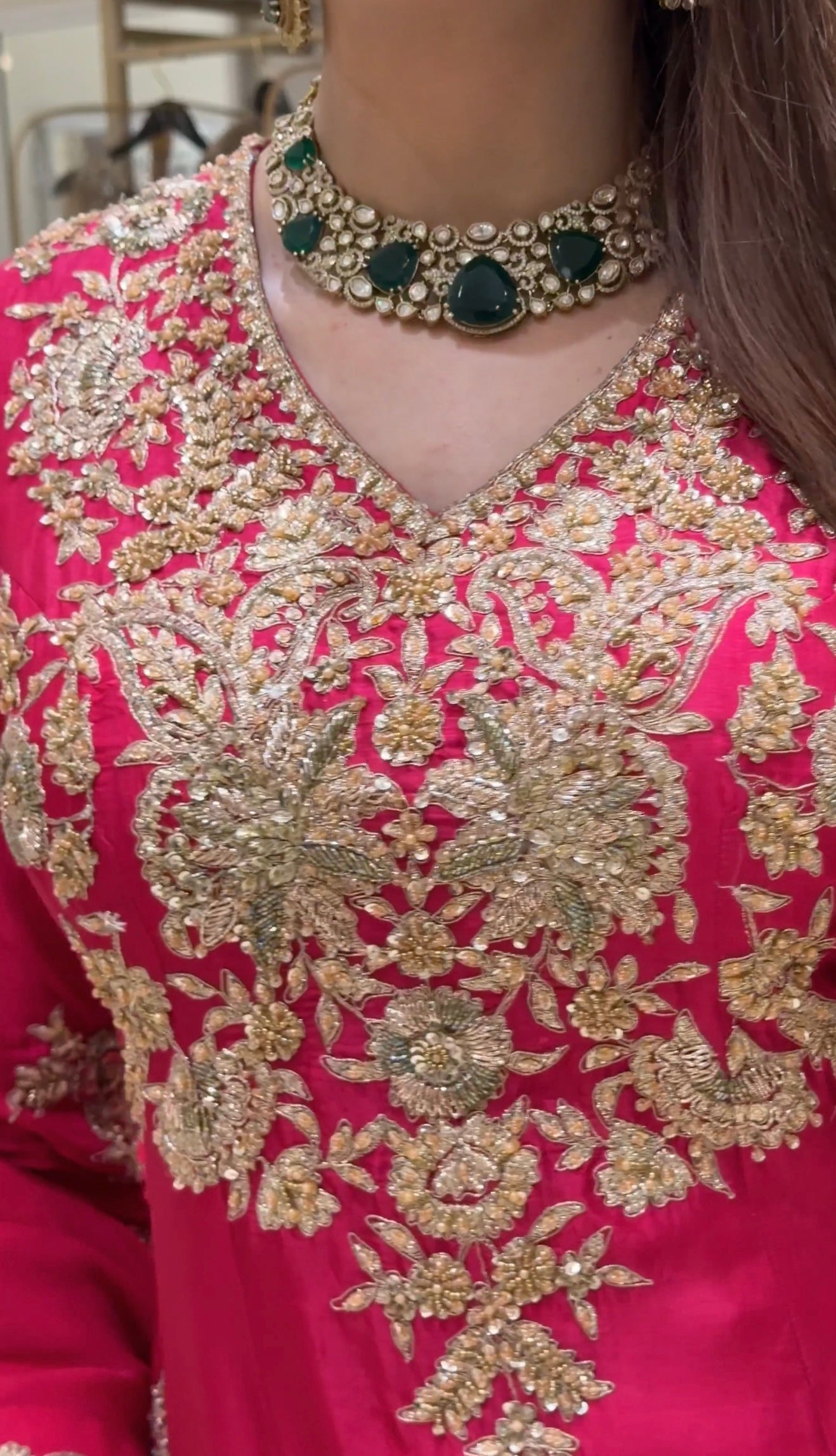 Heavy Zari & Sequins Embroidered Sharara Set