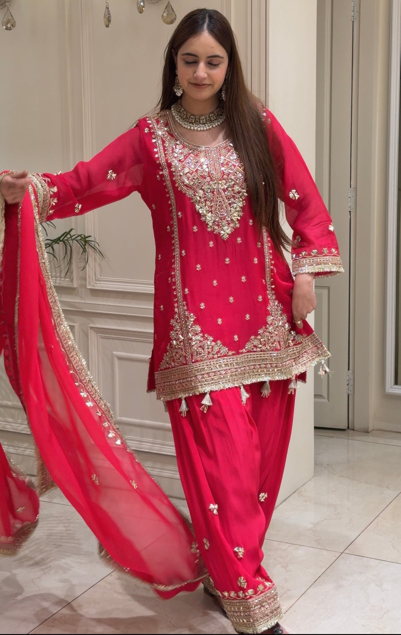 Noor-e-Zareen Organza Ensemble