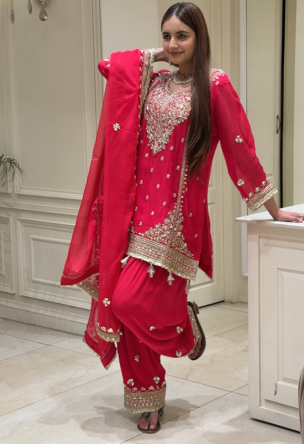 Noor-e-Zareen Organza Ensemble