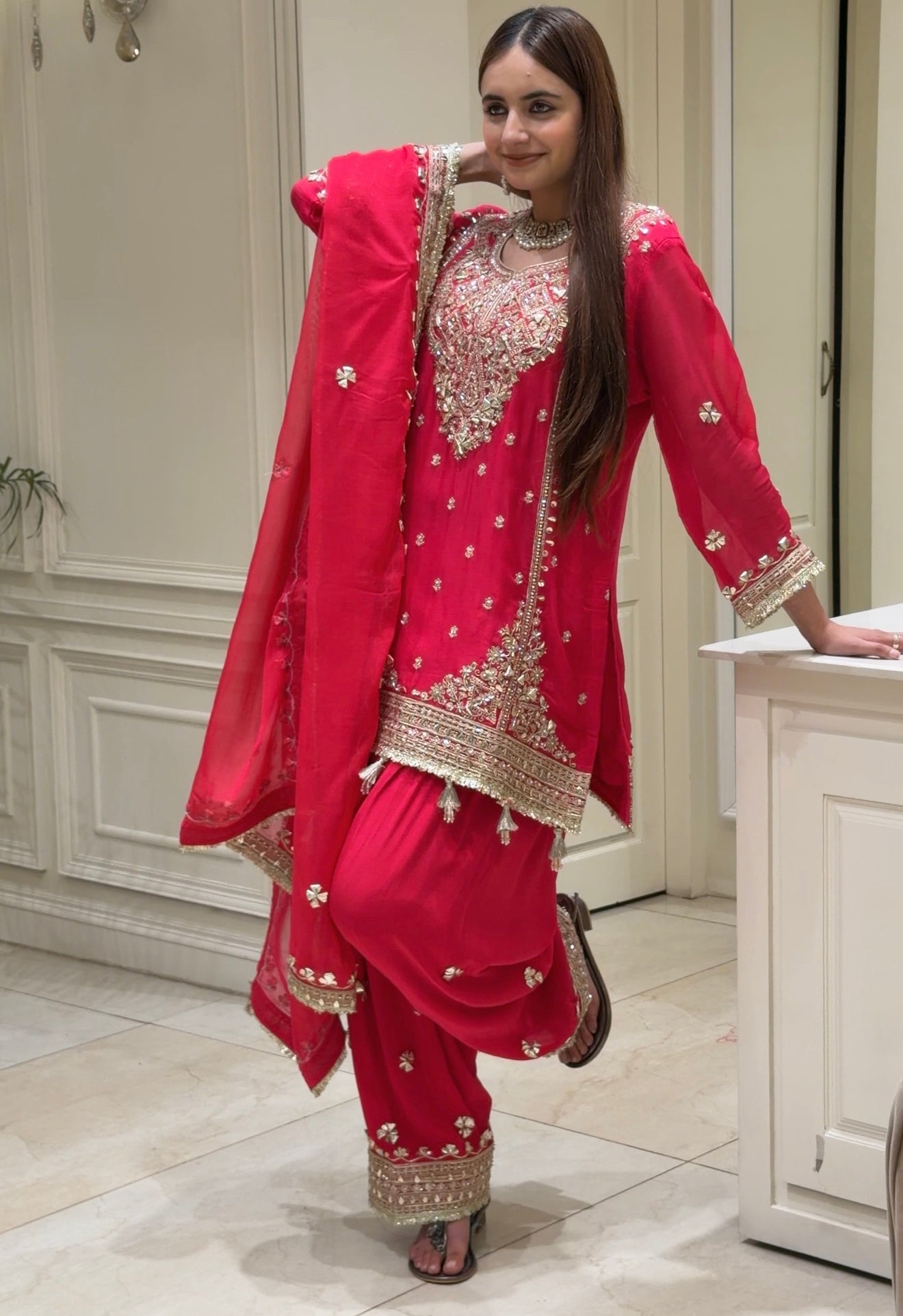 Noor-e-Zareen Organza Ensemble