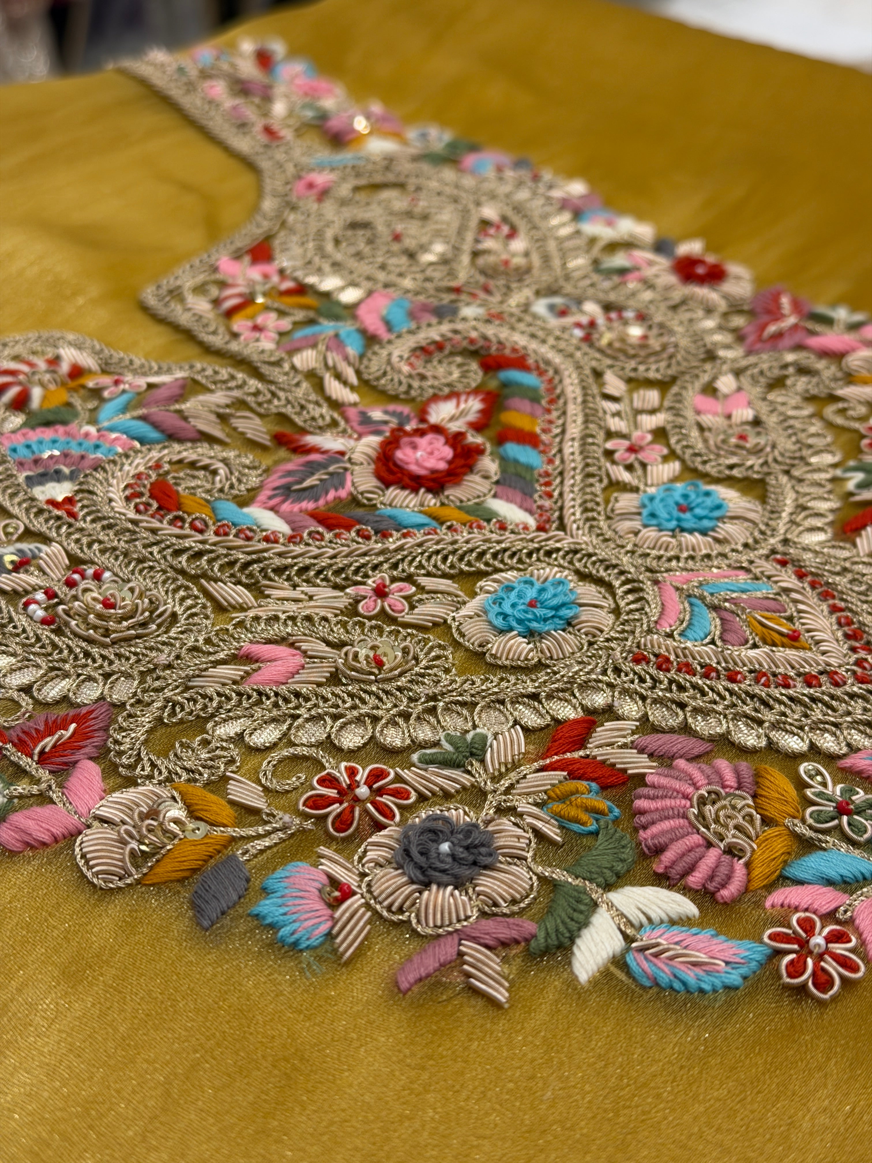 Gulnaar Luxury Tissue Silk Set