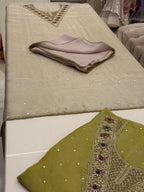 Noor-e-Zamarrud Tissue Elegance Set