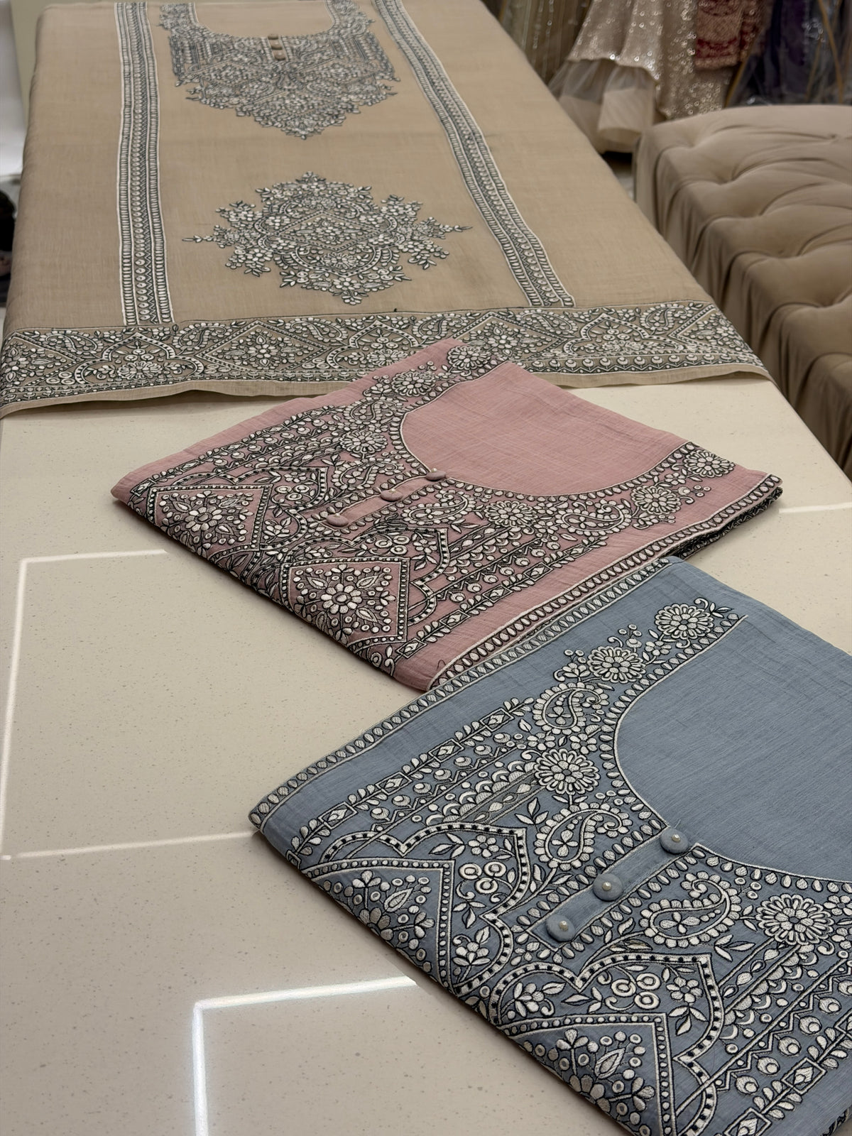 Noor-e-Chikankari Heritage Suit Set