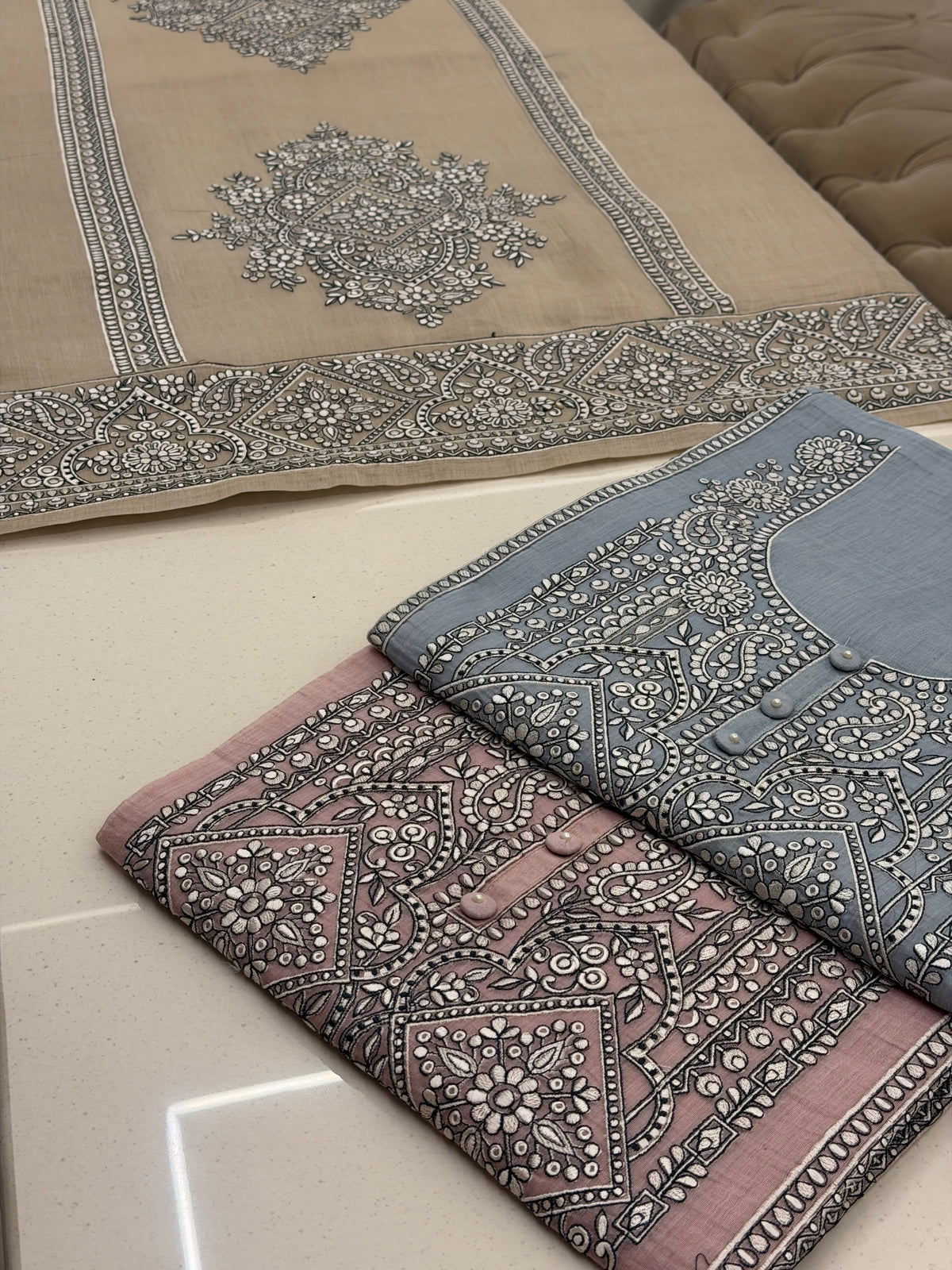 Noor-e-Chikankari Heritage Suit Set