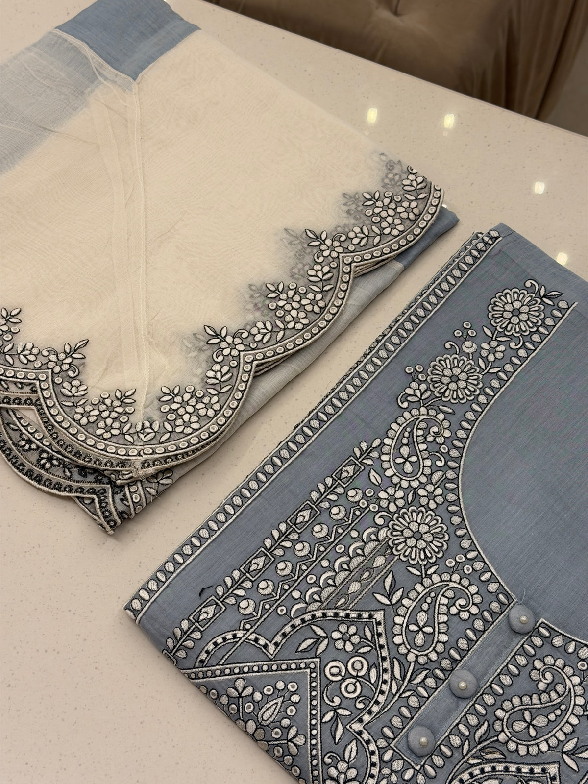 Noor-e-Chikankari Heritage Suit Set