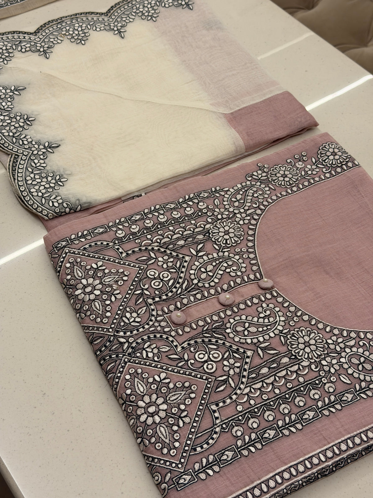 Noor-e-Chikankari Heritage Suit Set