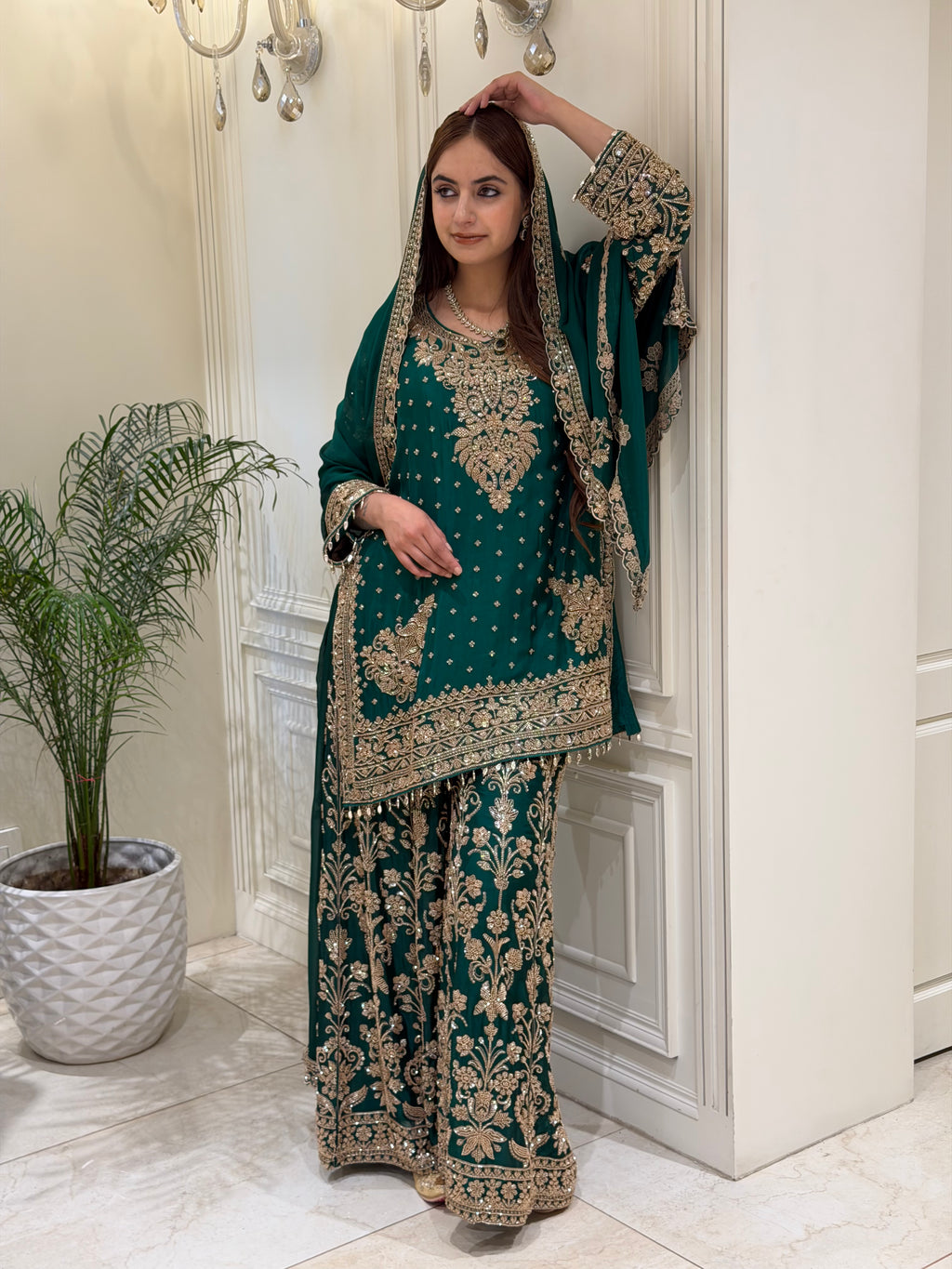 Noor-e-Zarqash Sharara Set