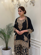 Noor-e-Zarqash Sharara Set