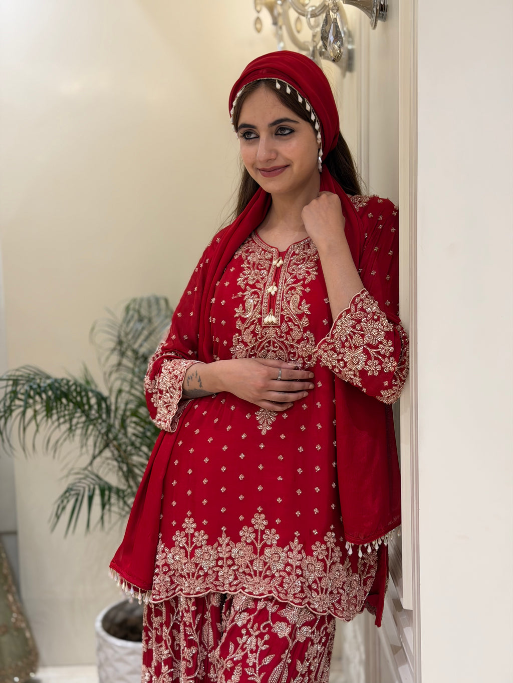 Noor-e-Zarqash Sharara Set 2