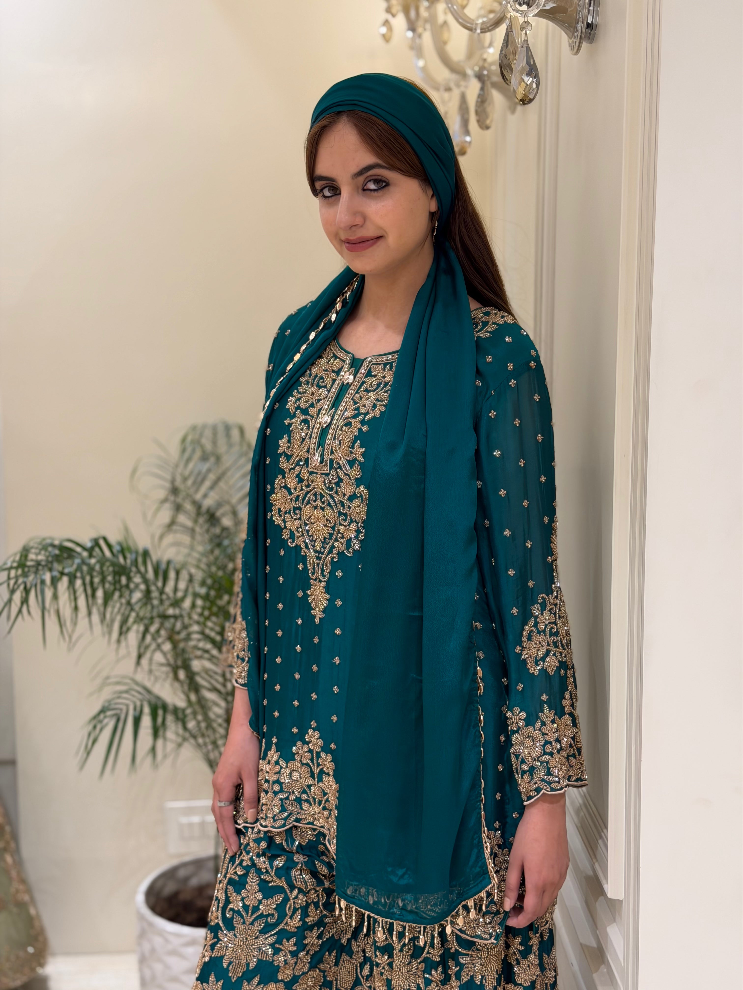 Noor-e-Zarqash Sharara Set 2
