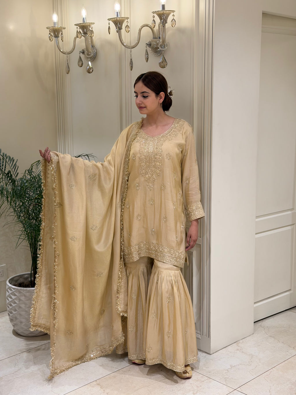 Noor-e-Zareen Gharara Set