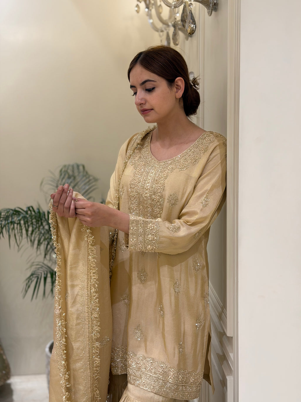 Noor-e-Zareen Gharara Set