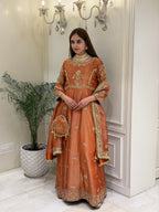 Noor-e-Zarafshan Gown Set