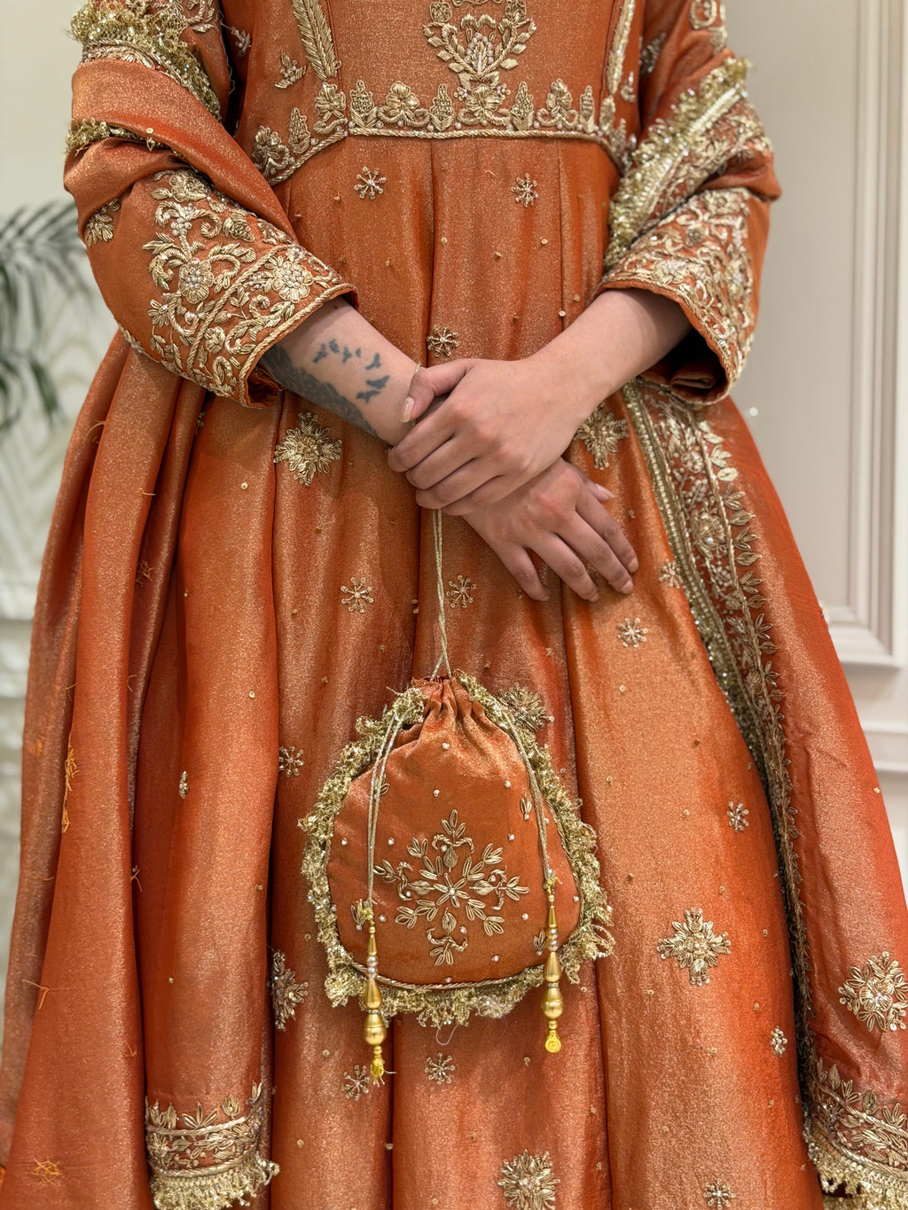 Noor-e-Zarafshan Gown Set