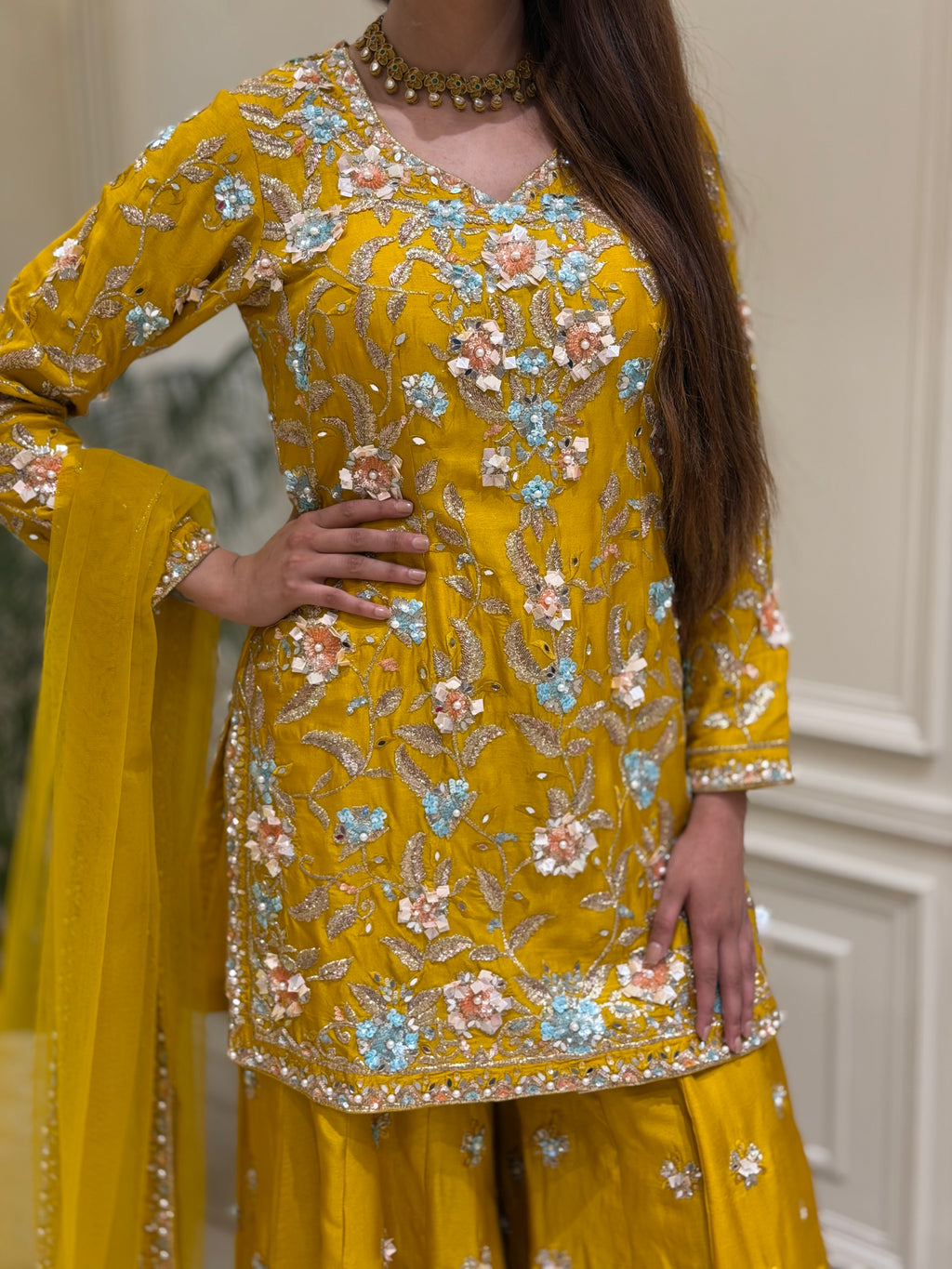 Noor-e-Gulnaar Sharara Set