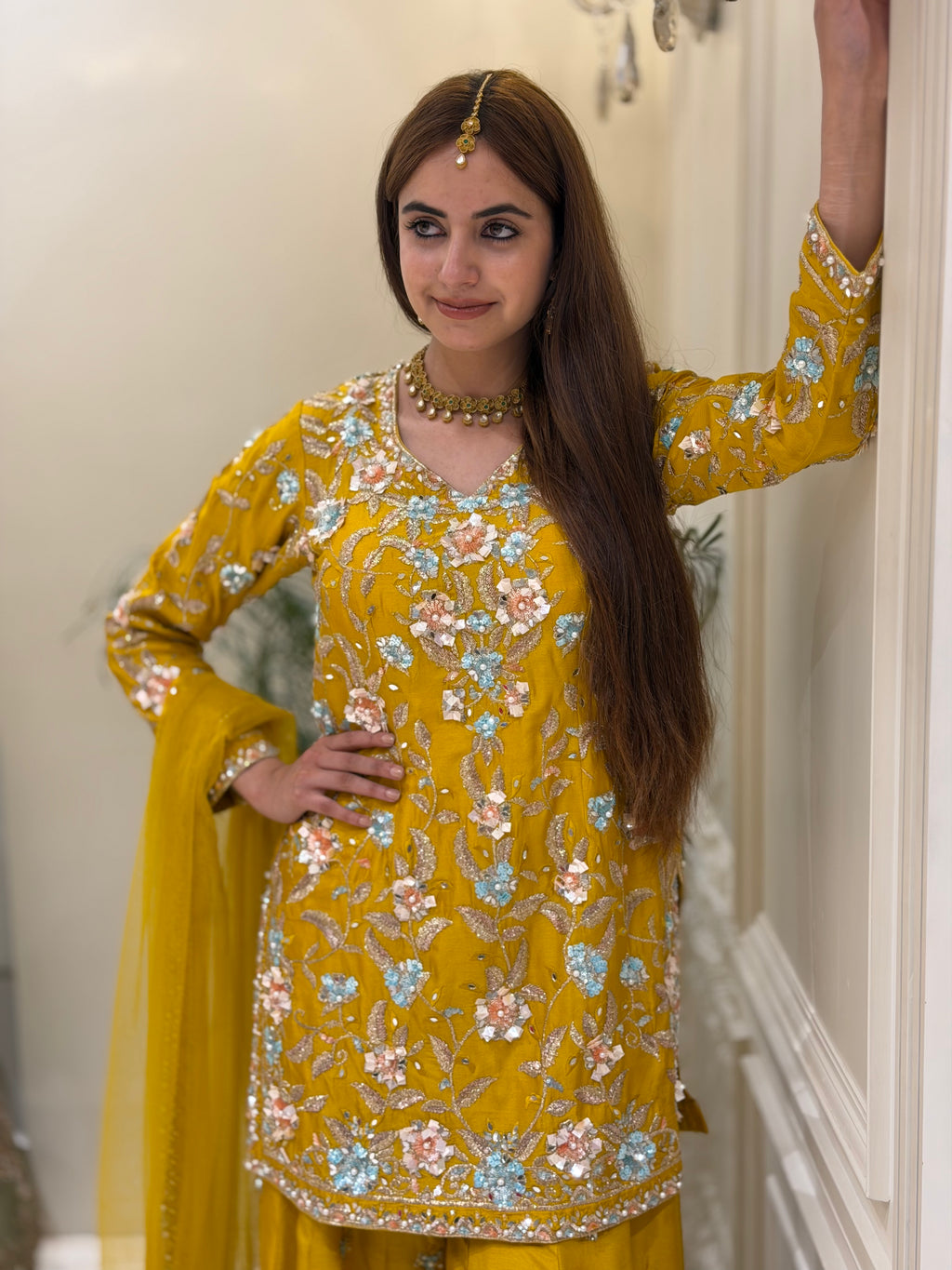 Noor-e-Gulnaar Sharara Set