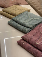 Noor-e-Zar Chanderi Suit Set