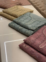 Noor-e-Zar Chanderi Suit Set