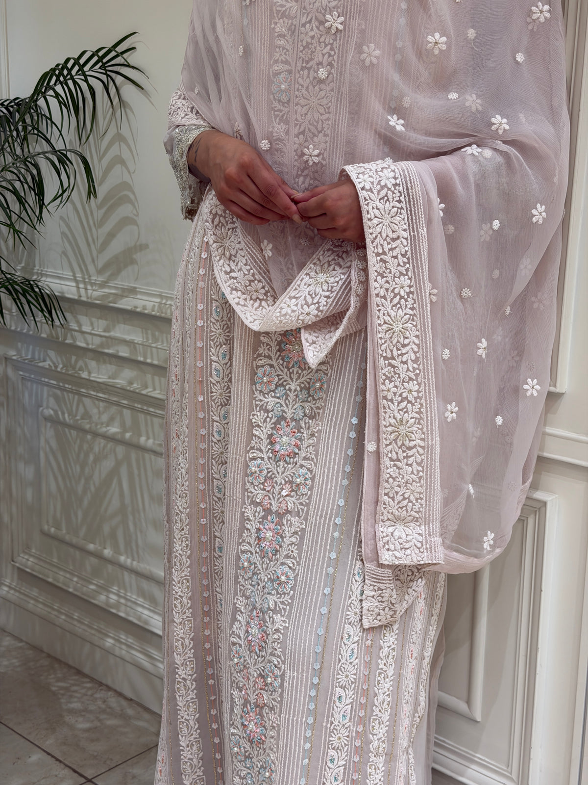 Chikankari Suit Set