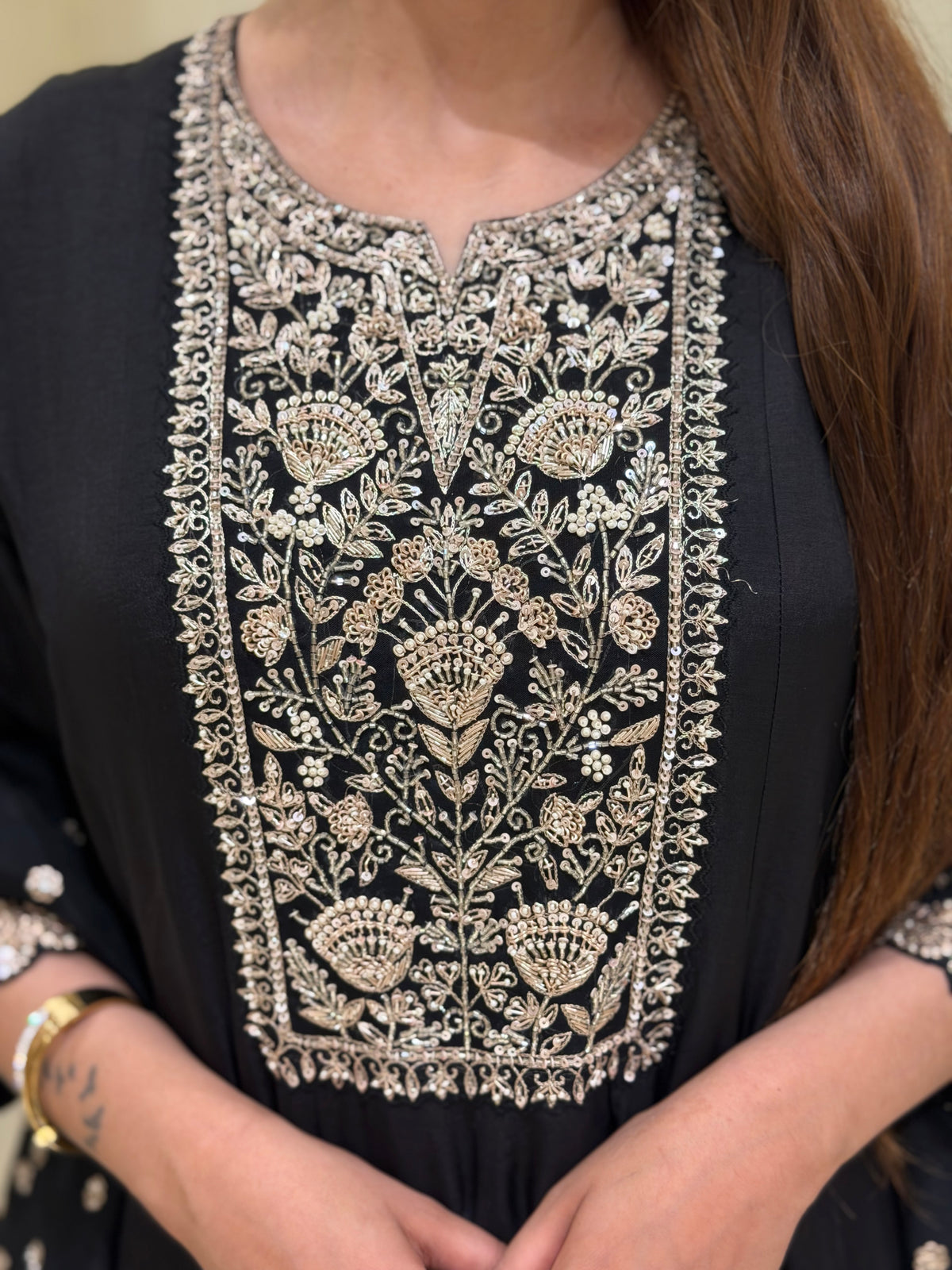 Noor-e-Zarmina Cotton Silk Suit Set