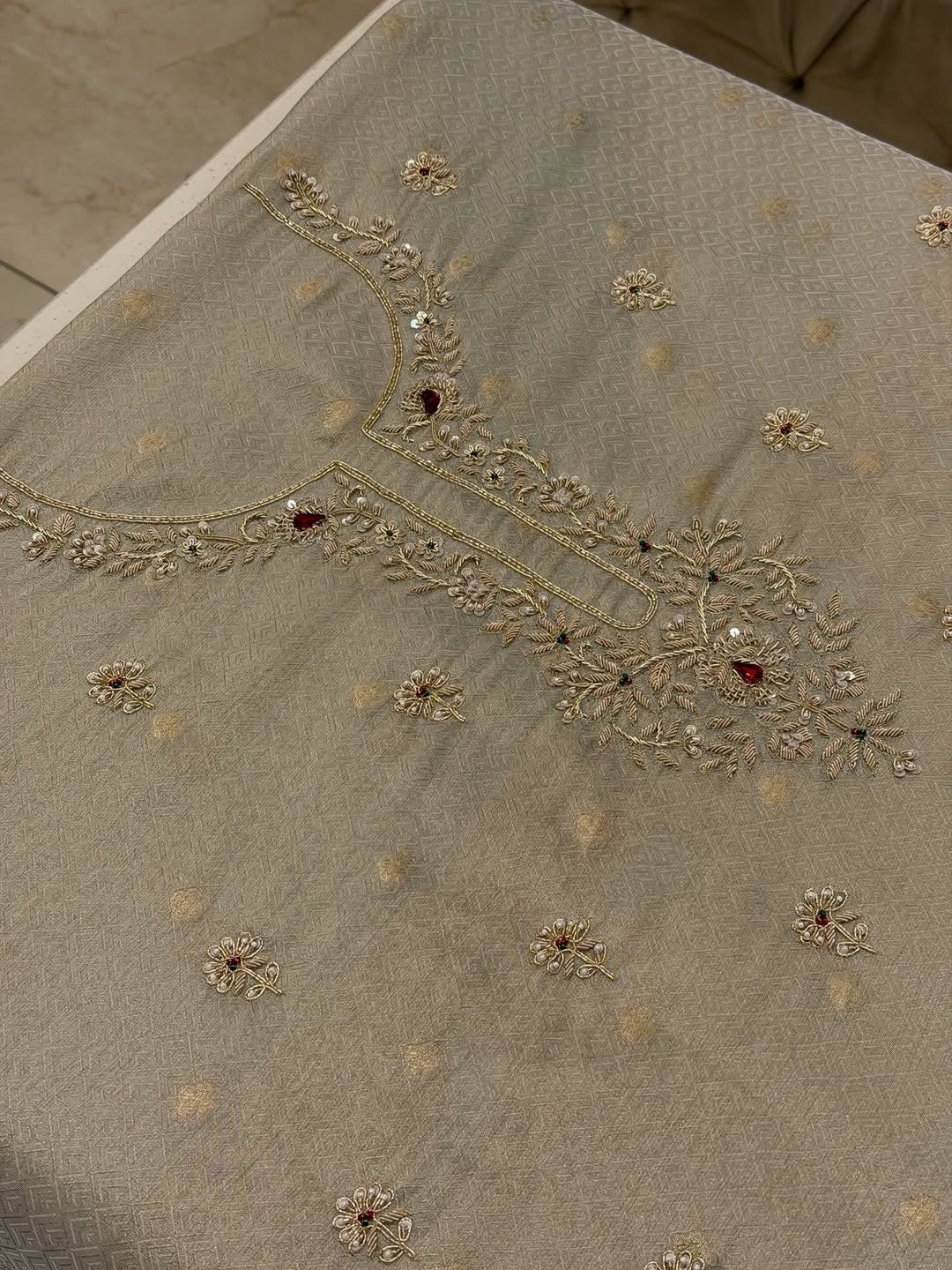 Ruby Bloom Luxury Festive Suit