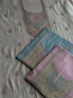 Pastel Noor Handcrafted Luxury Suit Set