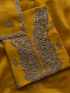 Gulnaar Antique Dabka Organza Silk Suit Set