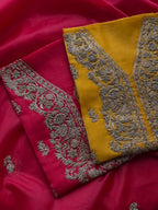 Gulnaar Antique Dabka Organza Silk Suit Set