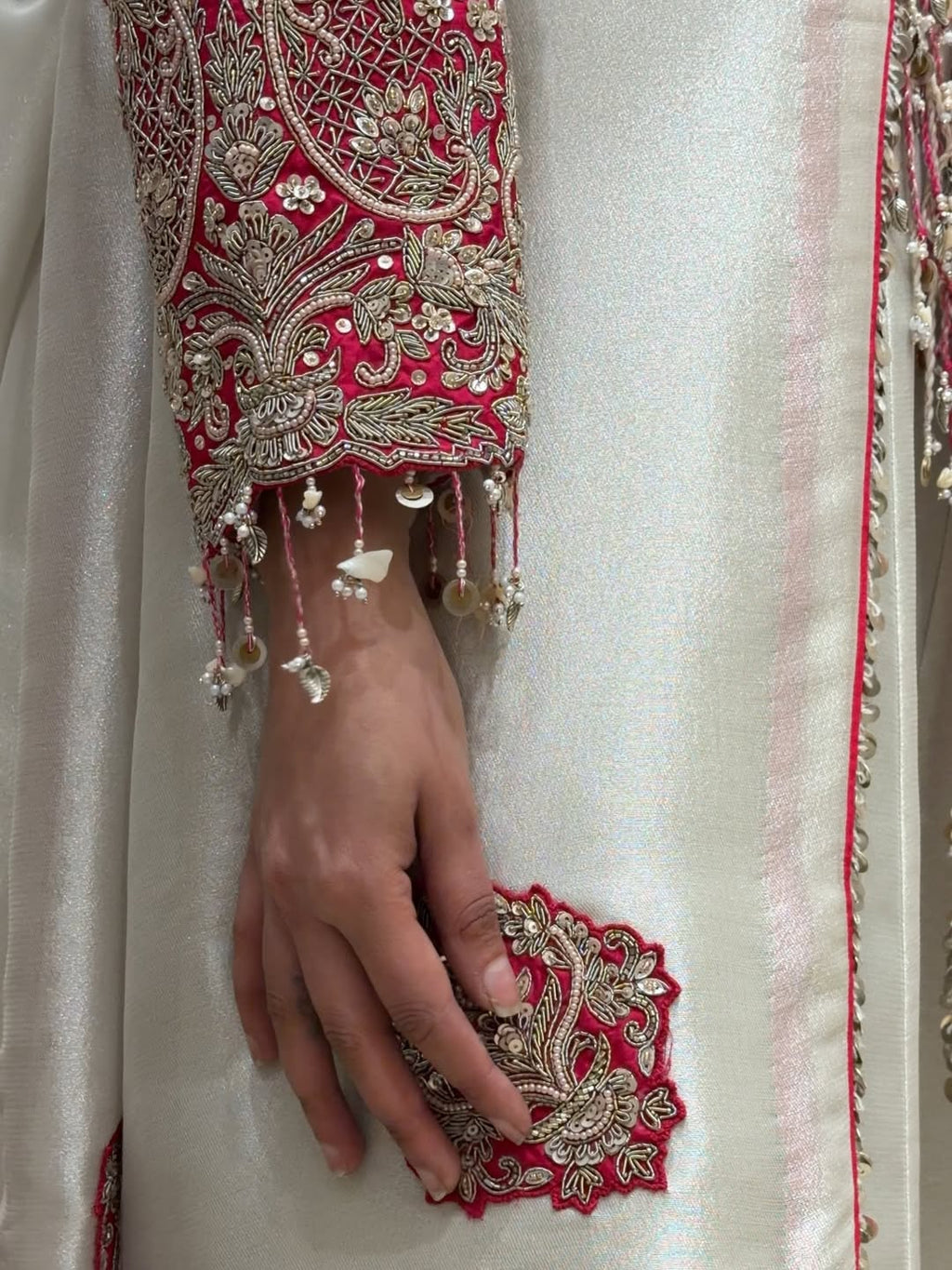 Noor-e-Raunaq Tissue Anarkali