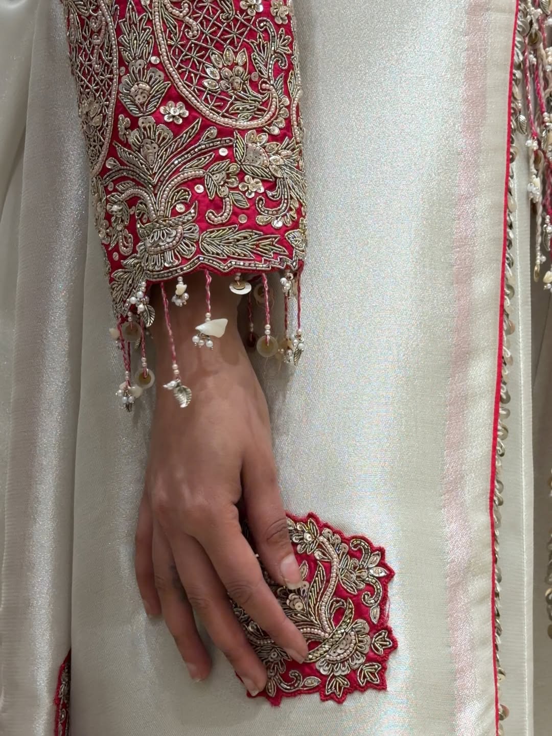 Noor-e-Raunaq Tissue Anarkali